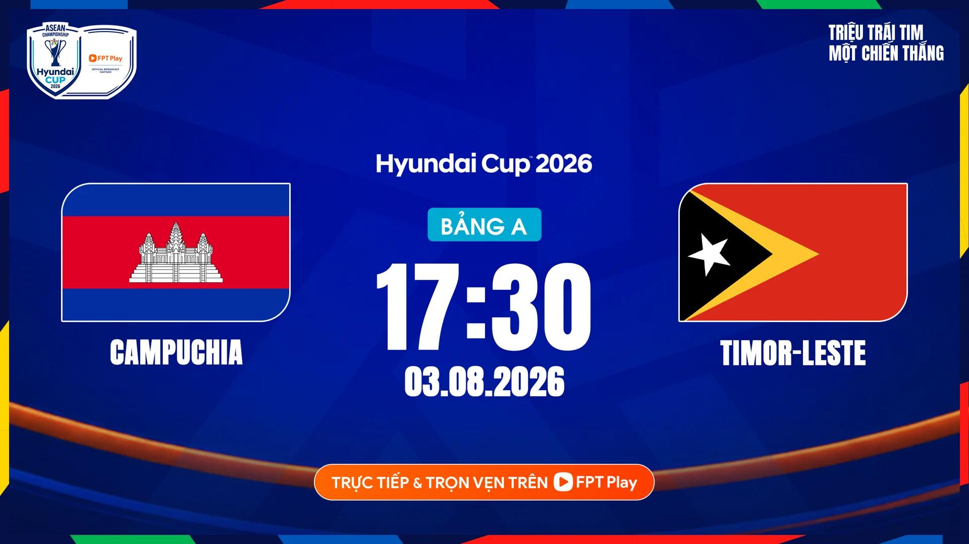 Soi Kèo Campuchia vs Đông Timor